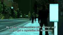 Gtagif Gta One Liners GIF - Gtagif Gta One Liners My Yardie Posse Could Do With A Driver And Youve Got A Reputation For Hot Moves GIFs