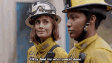 Fire Country Sharon Leone GIF - Fire Country Sharon Leone Okay Find Me When Youre Done GIFs