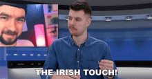 The Irish Touch Benedict Townsend GIF - The Irish Touch Benedict Townsend Youtuber News GIFs