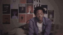 Avery Anthony Brooks Tired GIF - Avery Anthony Brooks Tired Bed GIFs