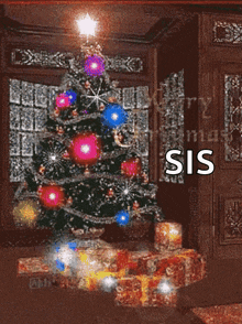Merry Christmas Christmas Tree GIF - Merry Christmas Christmas Tree Shining GIFs