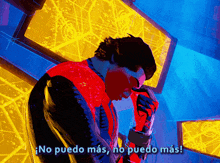 spider man miguel ohara no puedo mas i cant anymore i can not anymore