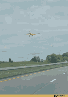 Plane Landing GIF
