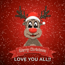 Deer Merry Christmas GIF - Deer Merry Christmas Rudolph GIFs