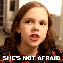 Shes Not Afraid Claire Crosby GIF - Shes Not Afraid Claire Crosby The Crosbys GIFs