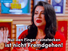 Iris Klein Fremdgehen GIF - Iris Klein Fremdgehen Finger GIFs