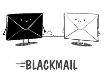downsign blackmail mail black email