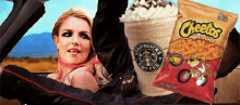 Give Me GIF - Starbucks Cheetos Britney Spears GIFs