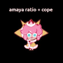 Amaya Strawberry Crepe Cookie GIF - Amaya Strawberry Crepe Cookie Cookie Run Kingdom GIFs