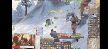 a screen shot of a video game with the name vadomar on the top