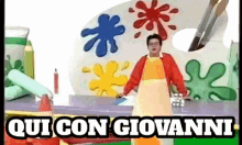 Giovanni Muciaccia Qui Con Giovanni Qui Ad Art Attack Ciao Arrivederci Alla Prossima A Domani GIF