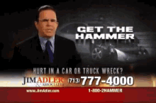 Jim Adler Get The Hammer GIF - Jim Adler Get The Hammer Ad GIFs