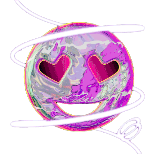 In Love Heart Emoji Sticker - In Love Heart Emoji Heart Eyes Emoji Stickers