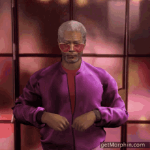 Morgan Freeman Freeman GIF - Morgan Freeman Freeman Confettis GIFs