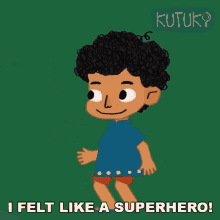 I Felt Like A Superhero Kutu GIF - I Felt Like A Superhero Kutu Kutuki GIFs