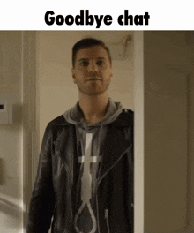 Goodbye Goodbye Chat GIF - Goodbye Goodbye Chat Spencer Charnas GIFs