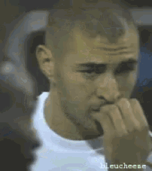 Karim Benzema GIF - Karim Benzema Nail Biting Wink GIFs