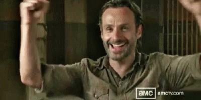 Happy Excited GIF - Happy Excited Twd GIFs
