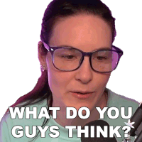 What Do You Guys Think Cristine Raquel Rotenberg Sticker - What Do You Guys Think Cristine Raquel Rotenberg Simply Nailogical Stickers