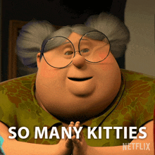 So Many Kitties Nana GIF - So Many Kitties Nana Trollhunters Tales Of Arcadia GIFs