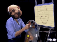 Painting Tv GIF - Painting Paint Tv GIFs