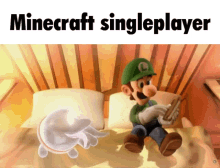 Minecraft Boring GIF - Minecraft Boring Luigi GIFs
