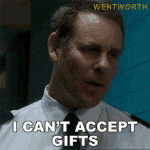 I Cant Accept Gifts Matthew Fletcher GIF - I Cant Accept Gifts Matthew Fletcher Wentworth GIFs