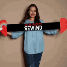 Angie Flores Rewind GIF - Angie Flores Rewind Angie GIFs