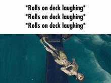 Sea Of Thieves Troll GIF - Sea Of Thieves Troll Rolls On Deck Laughing GIFs