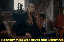 Diana Bishop Im Sorry GIF - Diana Bishop Im Sorry That Was Never Out Intention GIFs