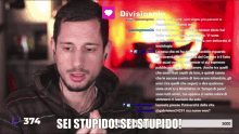 Marco Crepaldi Stupido GIF - Marco Crepaldi Crepaldi Stupido GIFs