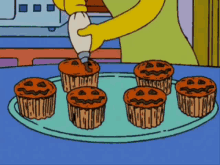 The Simpsons Marge Simpson GIF - The Simpsons Marge Simpson Pumpkin Cupcakes GIFs