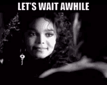Lets Wait Awhile Janet Jackson GIF - Lets Wait Awhile Janet Jackson 80s Music GIFs