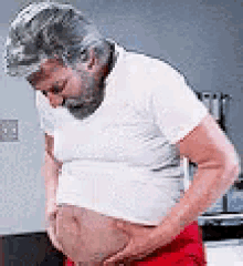The Santa Clause Belly GIF - Santa Claus Belly Fat GIFs