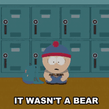 it wasnt a bear stan marsh south park time to get cereal its different from a bear