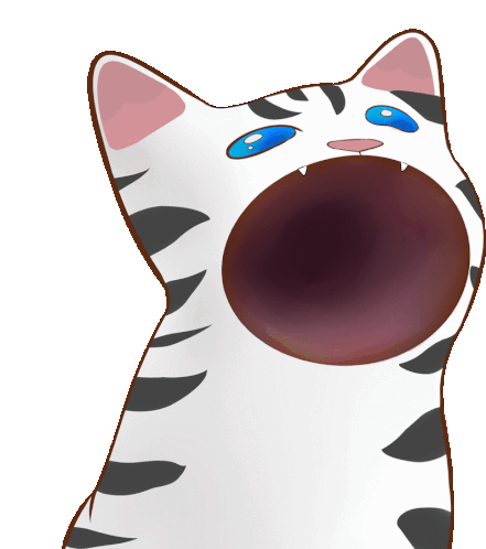 Cat Popcat Sticker - Cat Popcat Popcat But Its Meow Stickers