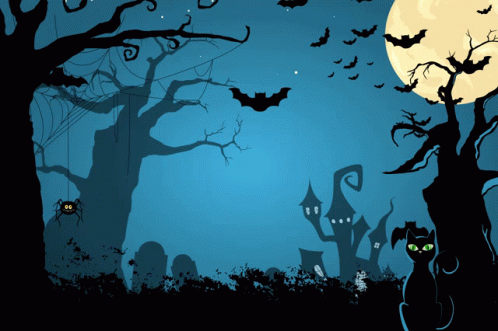 Animated Halloween Backgrounds GIFs  Tenor