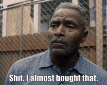 I Almost Bought That Isaiah Bradley GIF - I Almost Bought That Isaiah Bradley Carl Lumbly GIFs