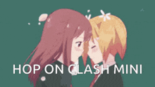 Clash Mini Kissing GIF - Clash Mini Kissing Yuri GIFs