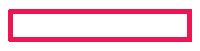 a red and white striped rectangle with a white border on a white background .