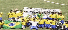 Brasil Comemorando O Tetra GIF - Tetra Copa Brasil GIFs