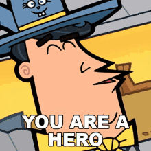 You Are A Hero Mr Turner GIF - You Are A Hero Mr Turner Odd Odd West GIFs