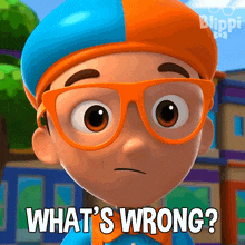 What'S Wrong Blippi GIF - What'S Wrong Blippi Blippi Wonders - Educational Cartoons For Kids GIFs