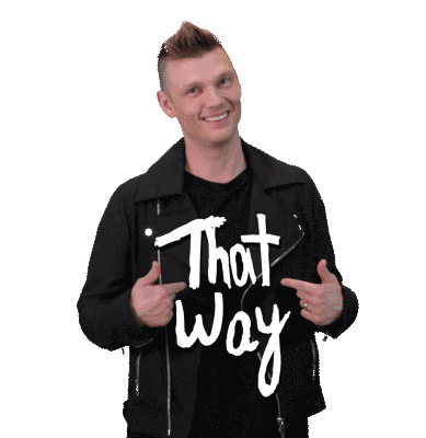 I Want It That Way Nick Carter Sticker - I Want It That Way Nick Carter Backstreet Boys Stickers