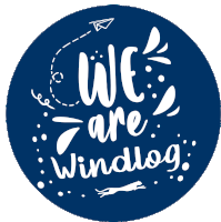 Windlog Wearewindlog Sticker - Windlog Wearewindlog Focanoembarque Stickers