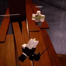 a roblox character with the name maytac on the bottom right