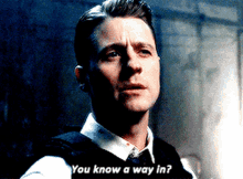 You Know A Way In Jim Gordon GIF - You Know A Way In Jim Gordon James Gordon GIFs