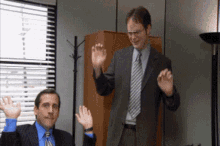 The Office Dwight GIF - The Office Dwight Dance GIFs