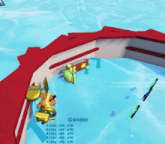 a screenshot of a video game with a score of 84.999