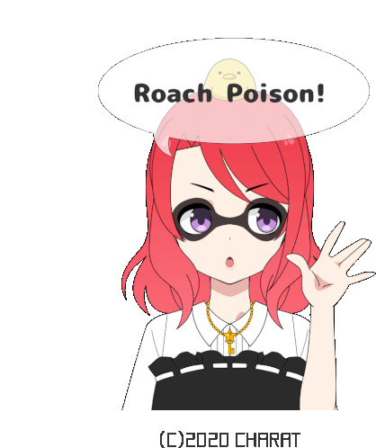 Roach Poison 2020charat Sticker - Roach Poison 2020charat Stickers